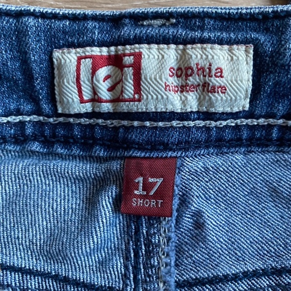 Lei denim jeans women’s size 17 stretch Y2K - Picture 3 of 6